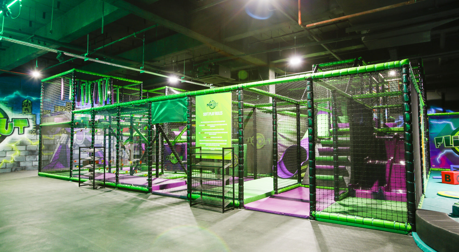 Junior Soft Play area at Flip Out UK