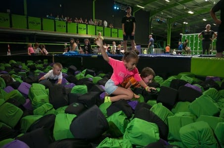 Foam Pit at Flip Out Portsmouth