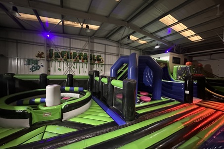 Inflatable at Flip Out York