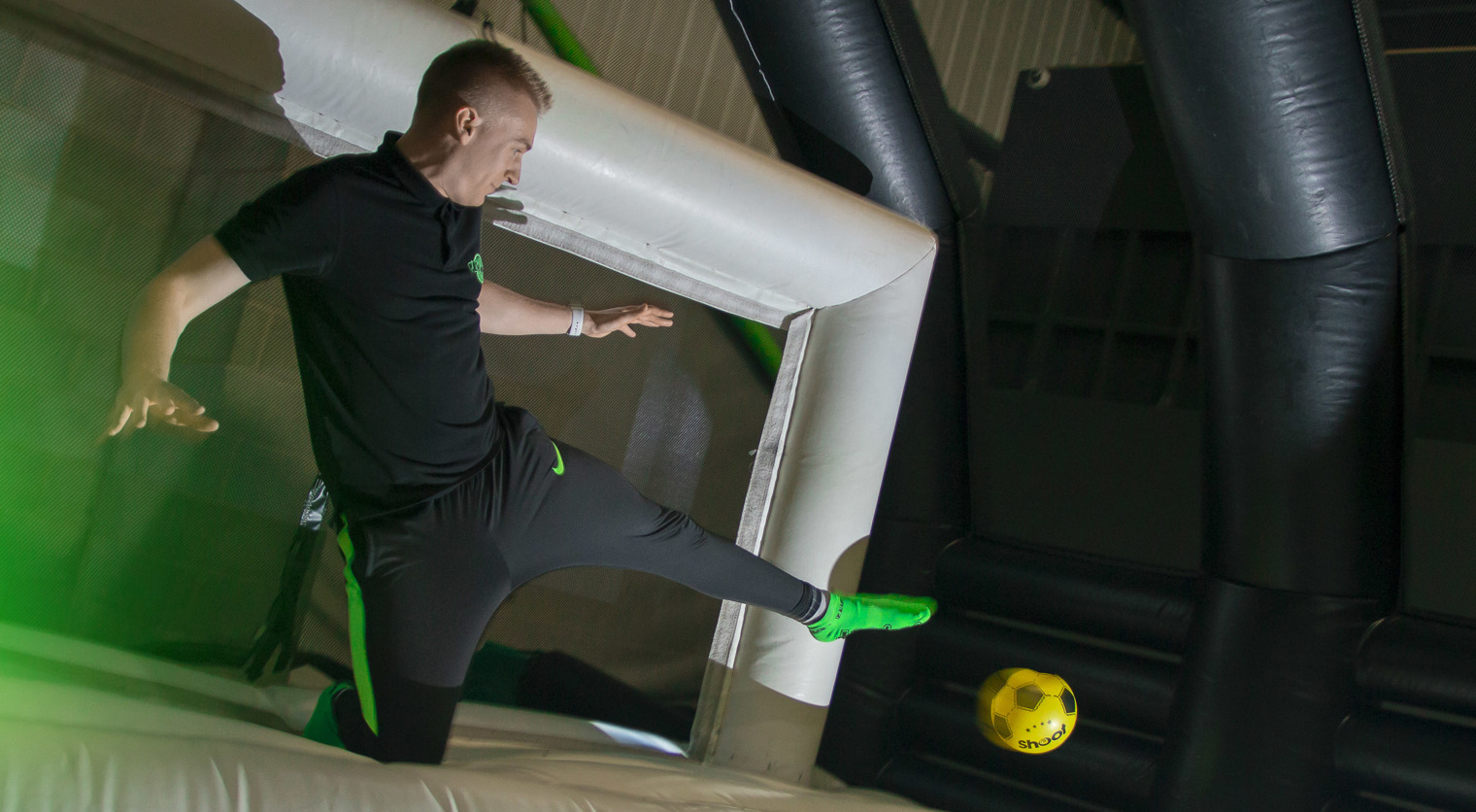Man on Football Inflatable