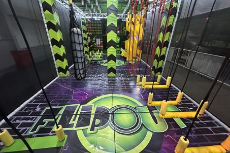 Ninja Obstacle Course at Flip Out York