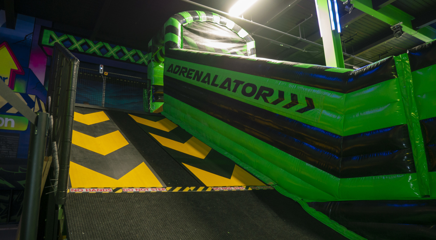 The Travelator at Flip Out UK